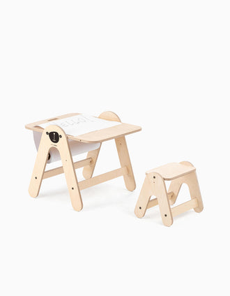Activity Table With Board Mamatoyz 24M+, Natural