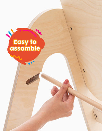 Activity Table With Board Mamatoyz 24M+, Natural