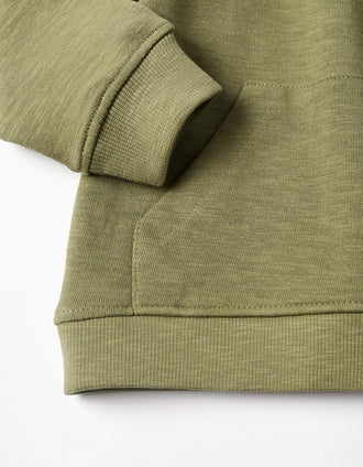 Sweat de algodão Volcanic Island para bebé menino, verde-escuro