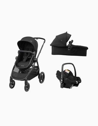 Carrinho de Passeio Maxi-Cosi Zelia 3, Essential Black 