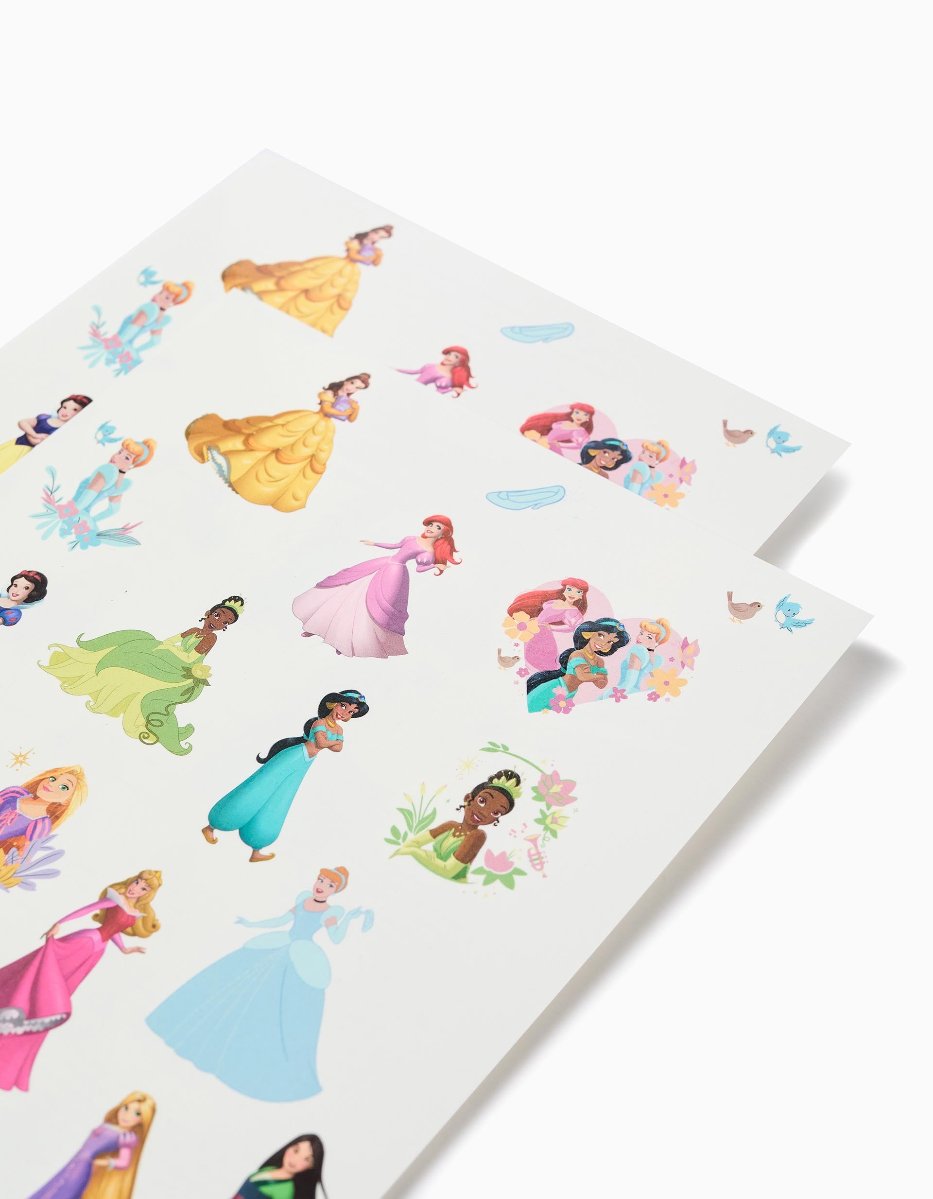 Tatuagens Temporárias com Princesas Disney para Bebé e Menina