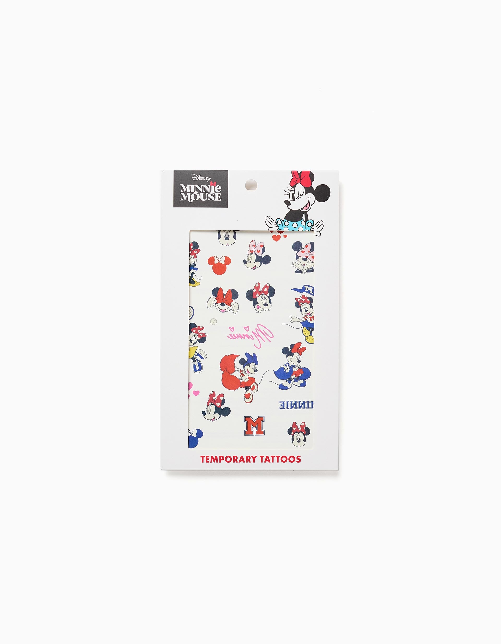 Tatuagens Temporárias com Minnie Mouse para Bebé e Menina