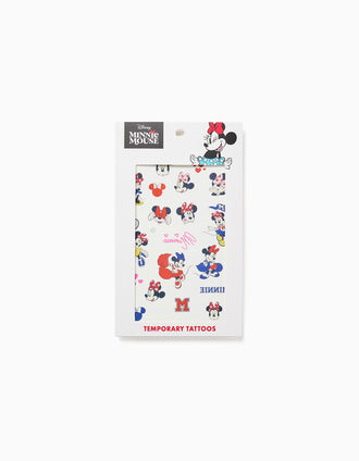 Temporary Tattoos with Minnie Mouse for Babies and Girls