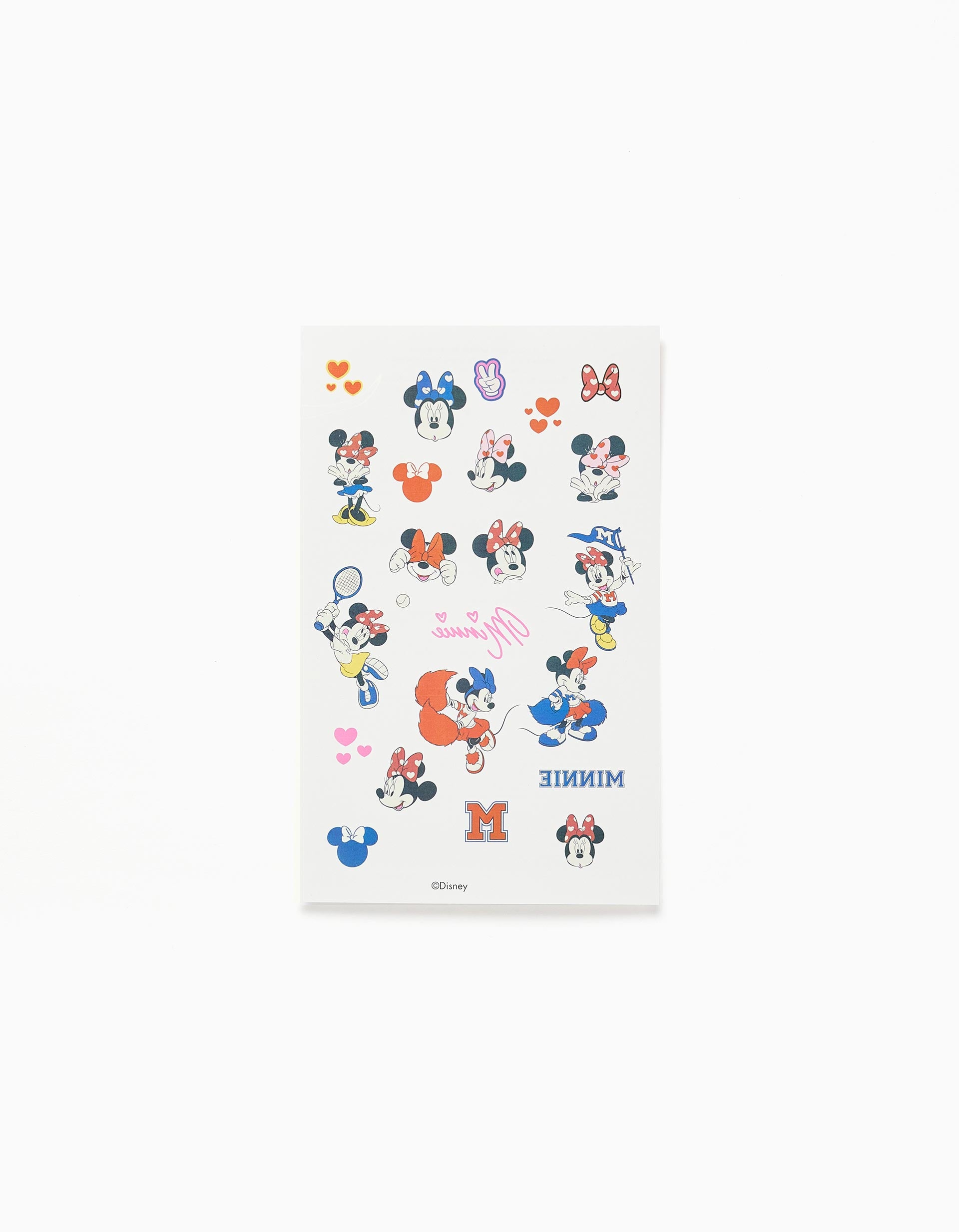 Tatuagens Temporárias com Minnie Mouse para Bebé e Menina