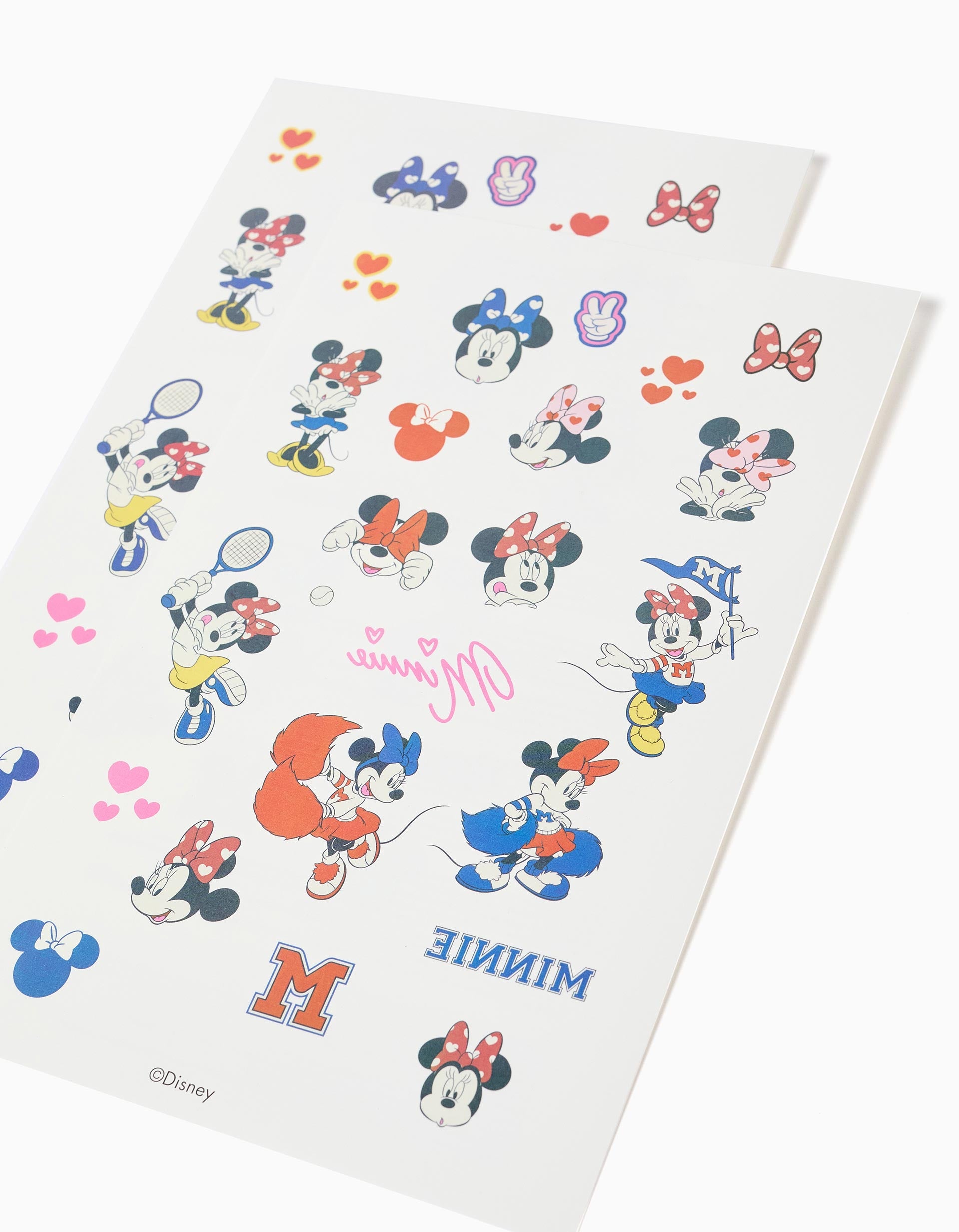 Tatuagens Temporárias com Minnie Mouse para Bebé e Menina