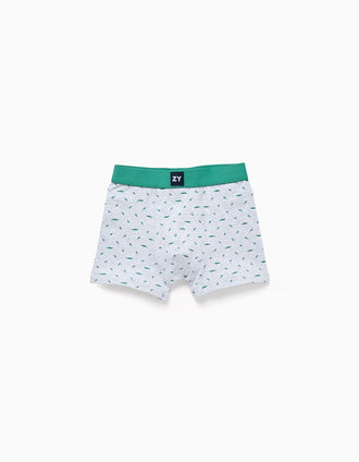 Pack de 4 boxers lisos/estampados para menino, multicolor