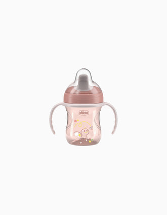 Tasse d'Apprentissage avec Poignées Chicco 6M+, Rose