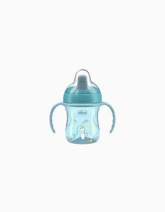 Tasse d'Apprentissage avec Poignées Chicco 6M+, Bleu