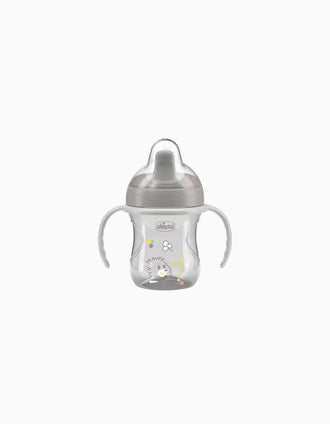 Tasse d'Apprentissage avec Poignées Chicco 6M+, Gris