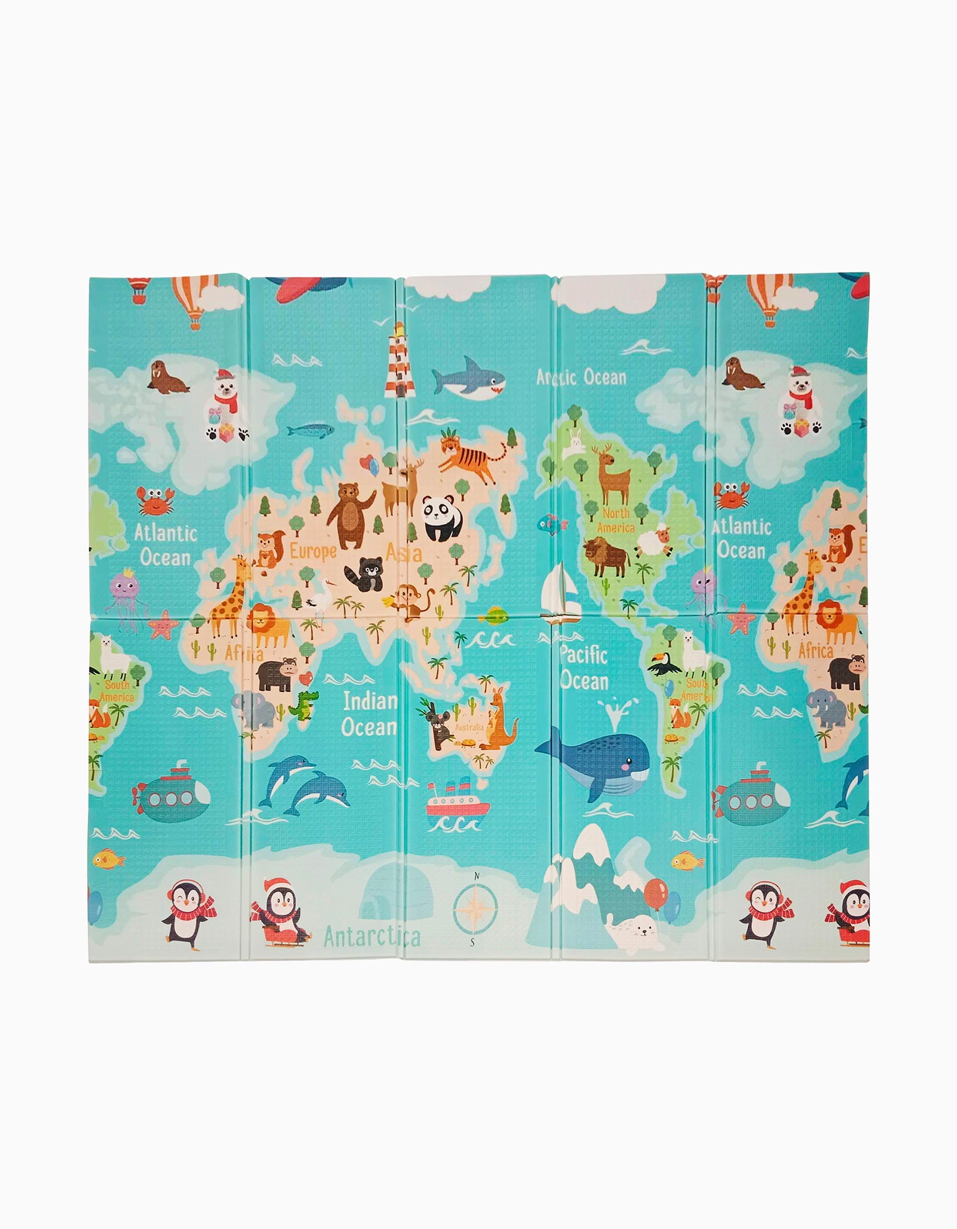 Tapete de Atividades 180x200 cm Asalvo Ocean 0M+