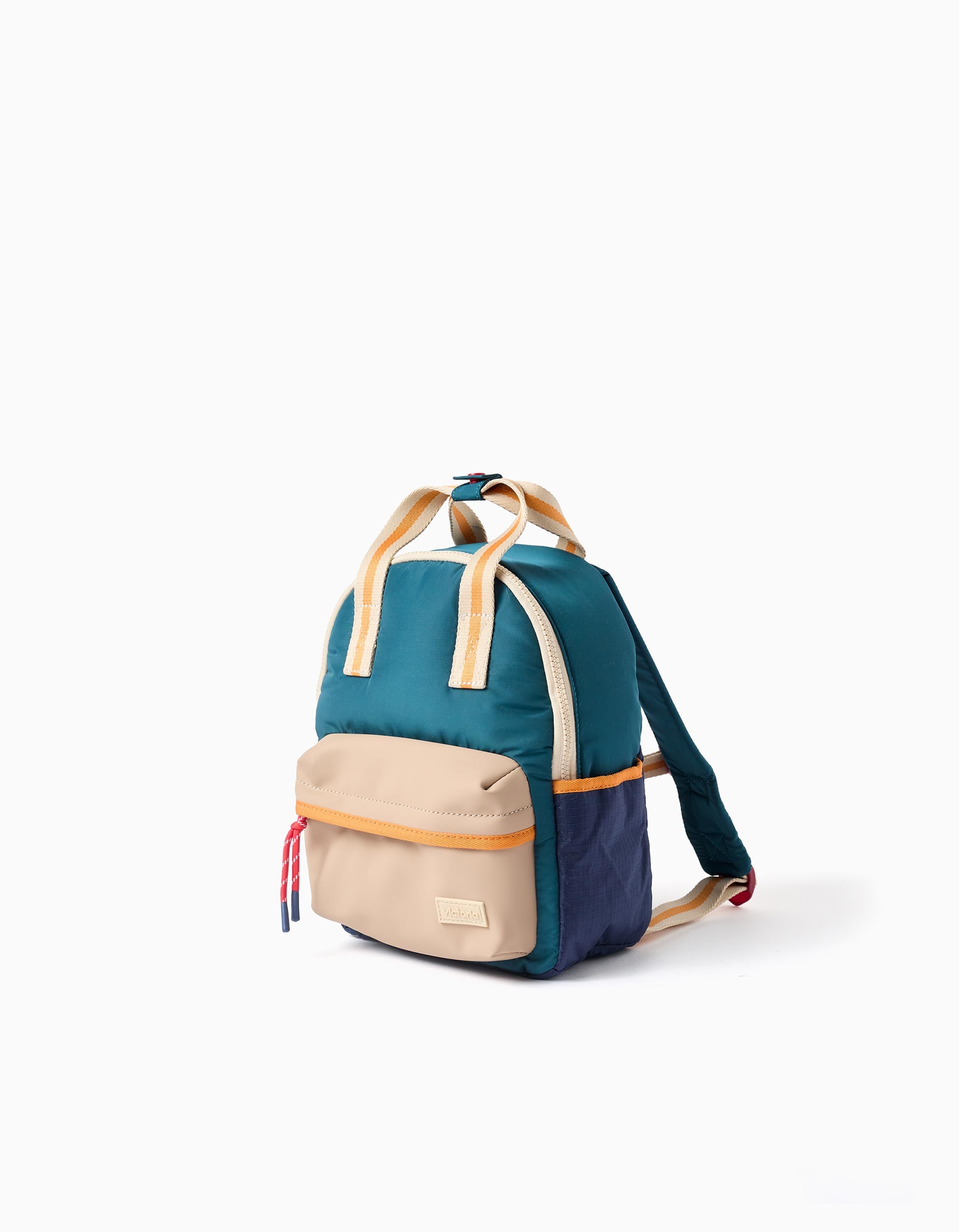 Victoria Nylon Backpack for Boys, Multicoloured