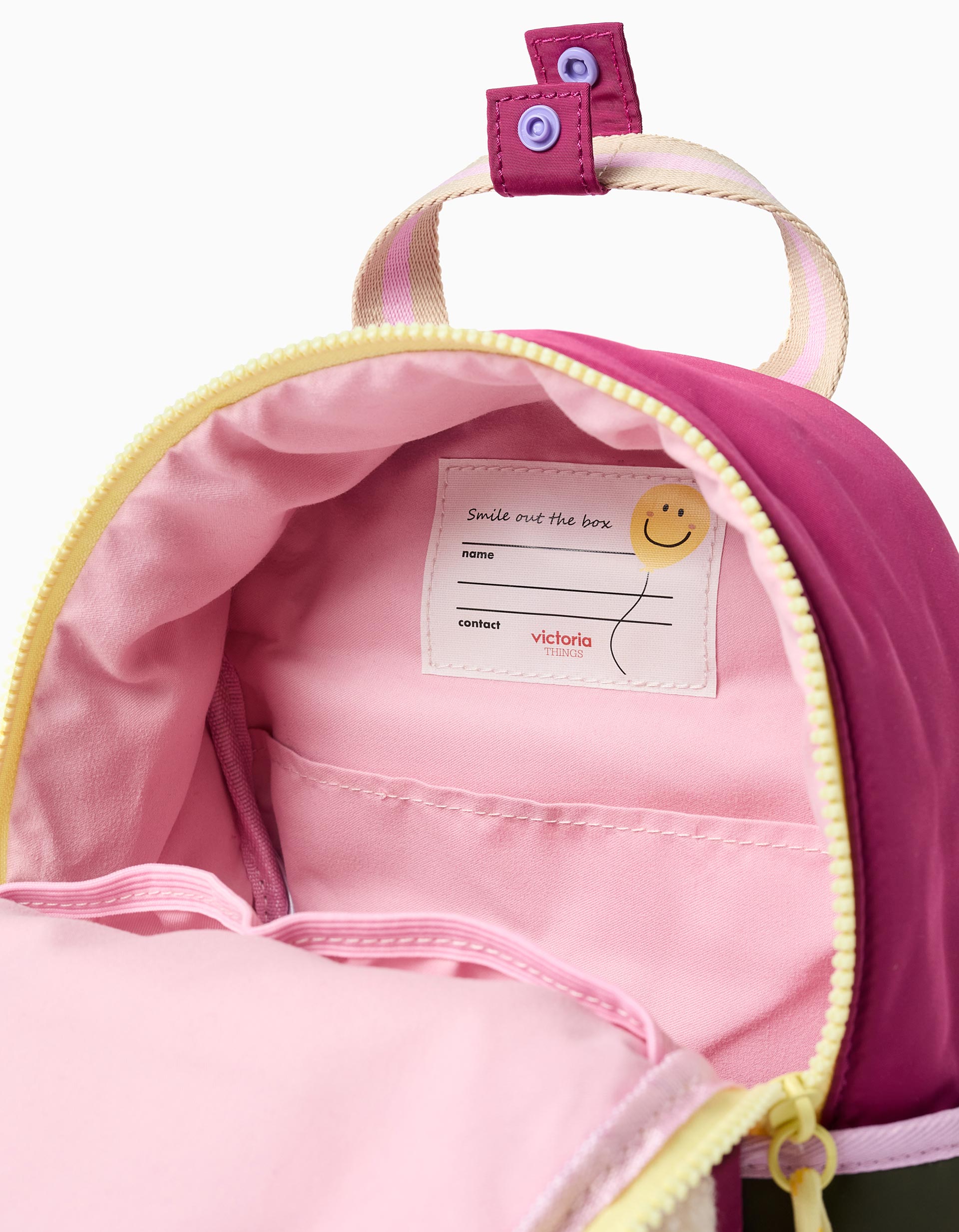 Mochila Nylon para Menina 'Victoria', Multicolor