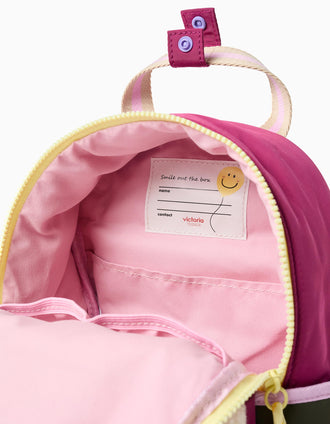Sac à Dos Victoria en Nylon pour Fille, Multicolore