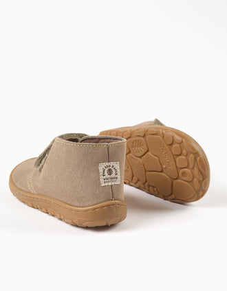 Bottines en Daim Barefoot pour Bébé Garçon 'Victoria Bosco', Taupe