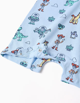 Pelele de algodón con motivo Toy Story para recién nacido y bebé, azul