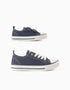 Baskets en toile en jean pour garçon, bleu foncé