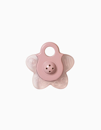 Water Teether with Rattle Star Saro Hunter, Pink