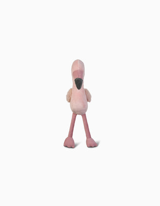 Flamingo Soft Toy with Long Legs Saro 0M+