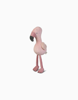 Flamingo Soft Toy with Long Legs Saro 0M+