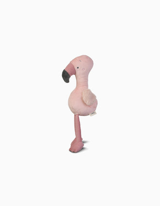 Flamingo Soft Toy with Long Legs Saro 0M+