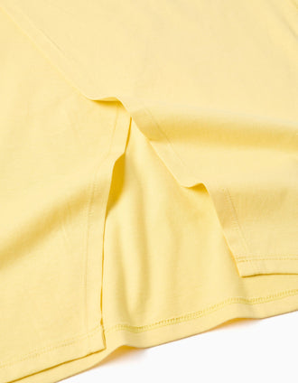 Cotton T-shirt with 3D floral print for girls, yellow/pink/orange