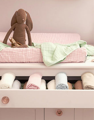Pack 3 Muselinas Meyco 70x70 cm, Gris/Sand