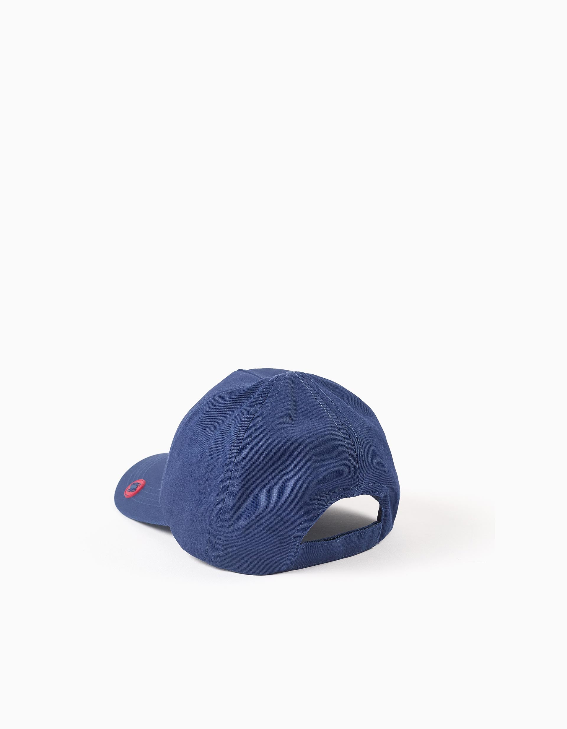 Casquette en sergé à imprimé Spider-Man pour bébé et garçon, bleu foncé