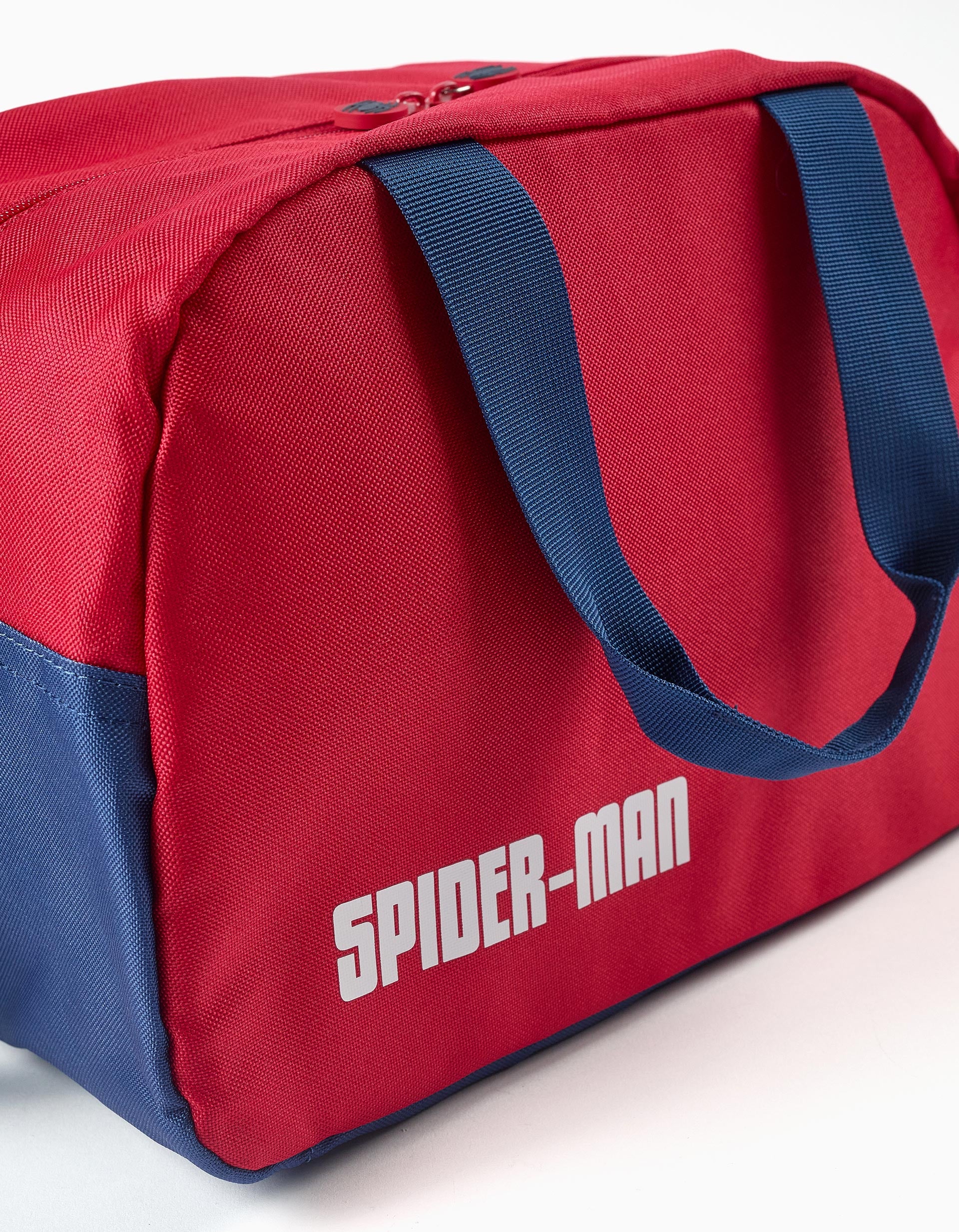 Sports bag with Spider-Man print for boys, red/blue