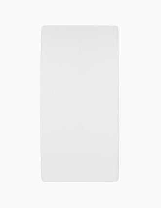 Protecteur de Matelas Ajustable Meyco 60X120 Cm, Blanc