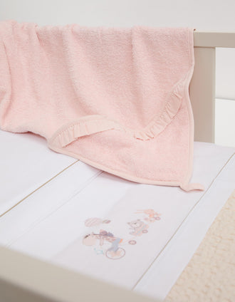 Toalha de Banho com Capuz Meyco 80x80 cm, Soft Pink