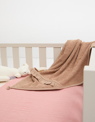 Meyco Hooded Bath Towel 80x80 cm, Taupe
