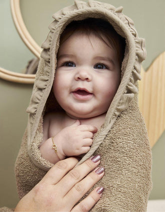 Meyco Hooded Bath Towel 80x80 cm, Taupe