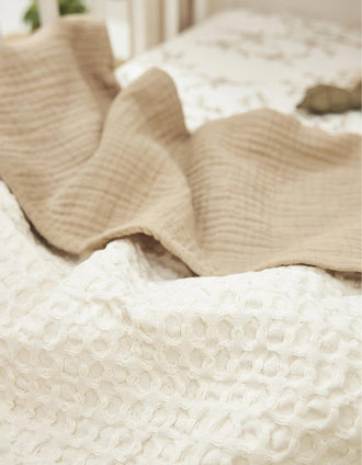 Meyco Waffle Blancket 75X100 cm, Nature