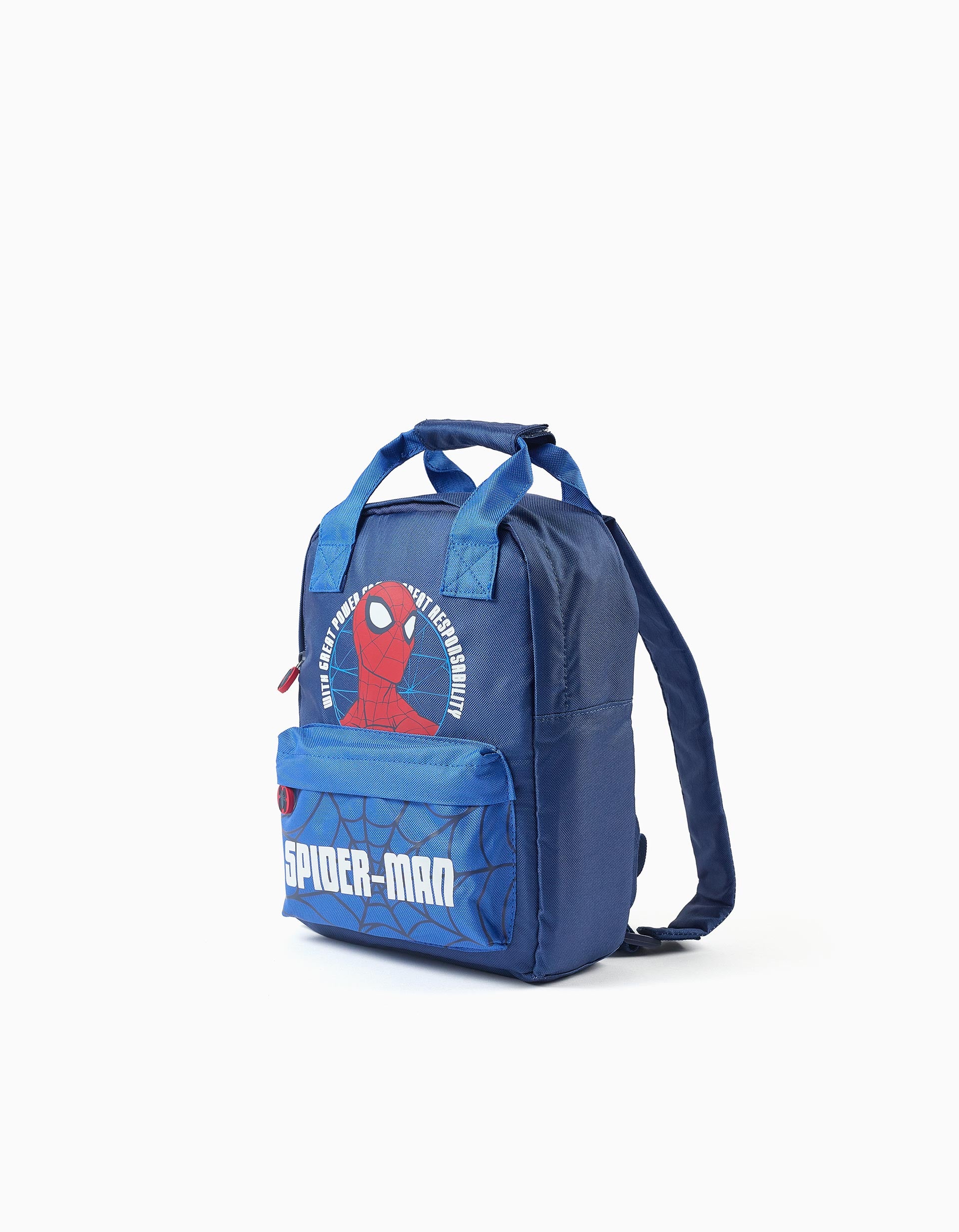 Mochila con estampados Spider-Man para niño, azul oscuro