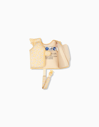 Swim Essentials Floatation Vest Yellow Flowers 11-15Kg/1-3Y