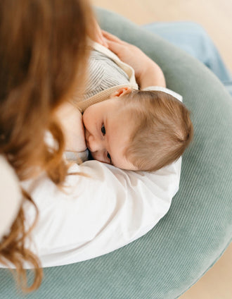 Doomoo Buddy Breastfeeding Pillow Corduroy, Green
