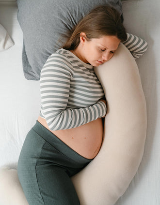 Doomoo Buddy Breastfeeding Pillow Corduroy, Sand