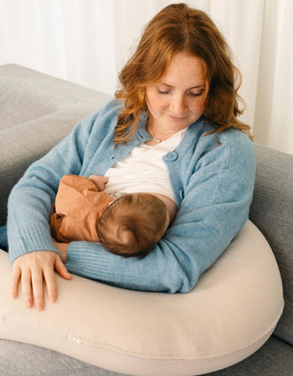 Doomoo Buddy Breastfeeding Pillow Corduroy, Sand