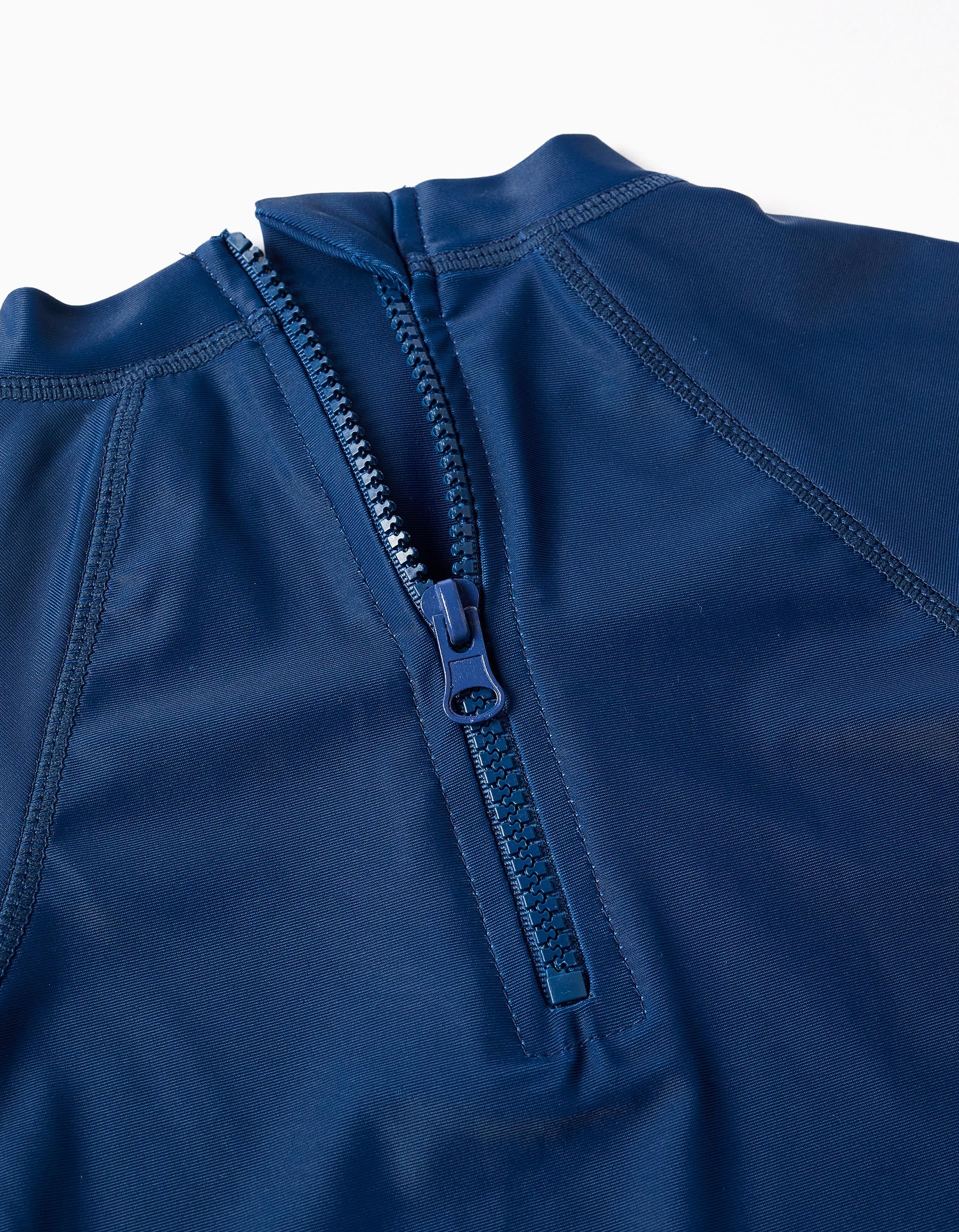 Conjunto de banho com proteção UV 80 para bebé e menino, azul-escuro