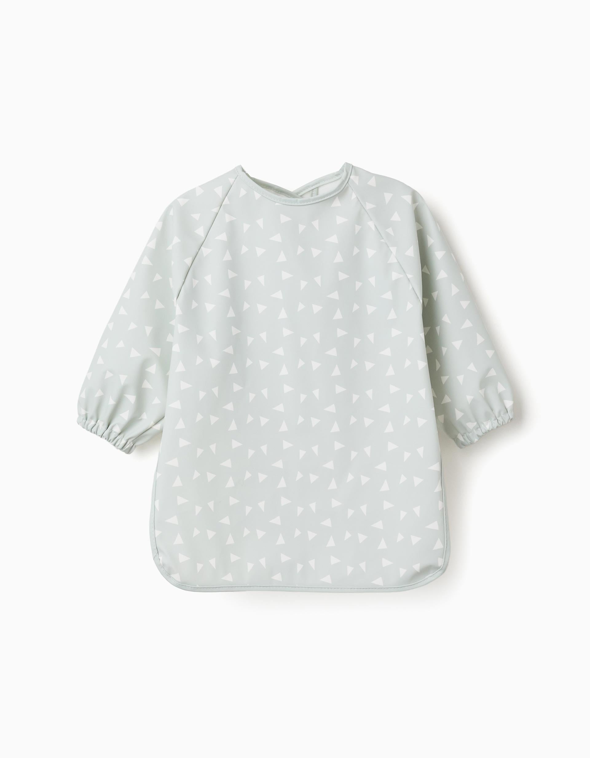 XL Waterproof Bib with Sleeves ZY Baby, Grey