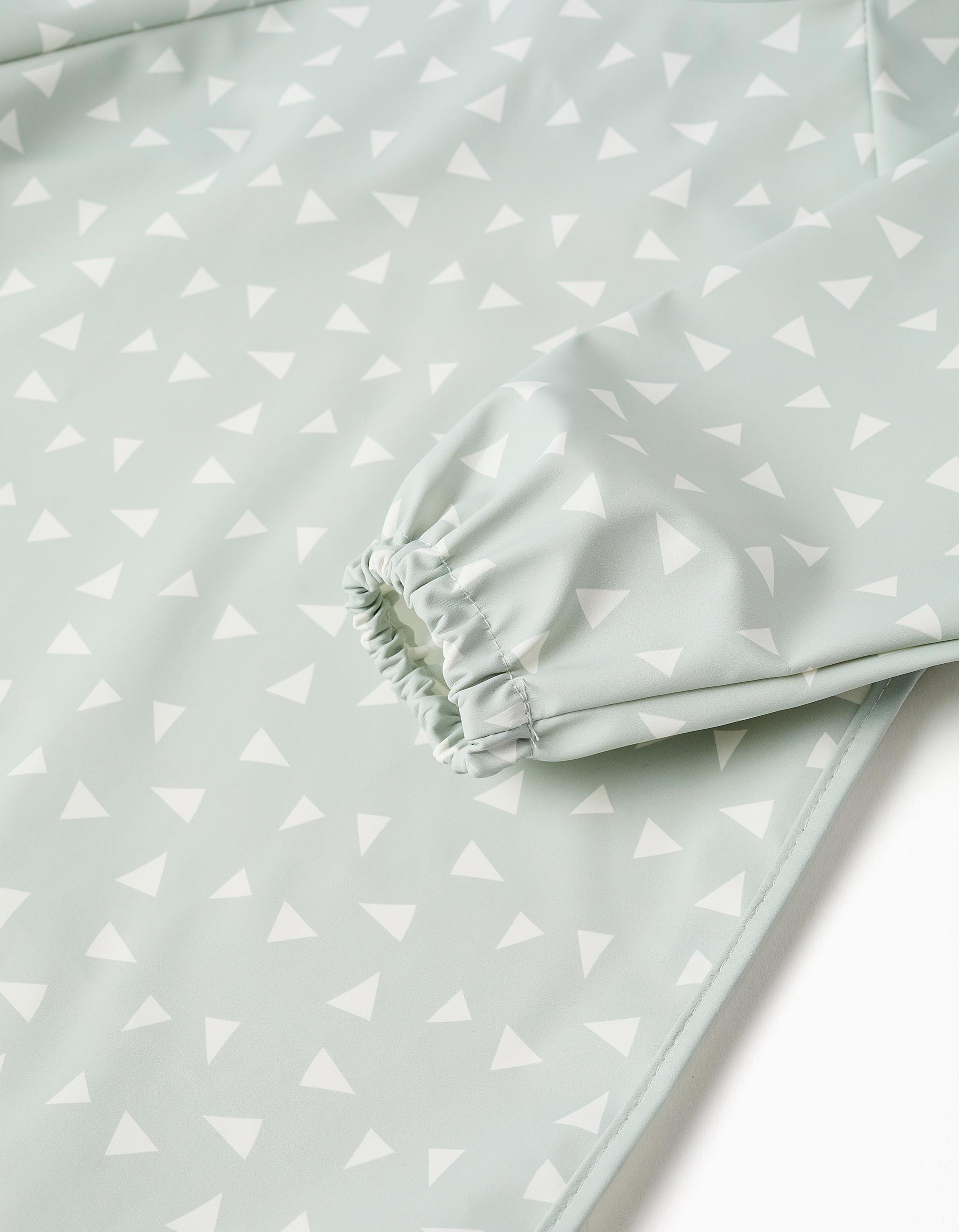 XL Waterproof Bib with Sleeves ZY Baby, Grey