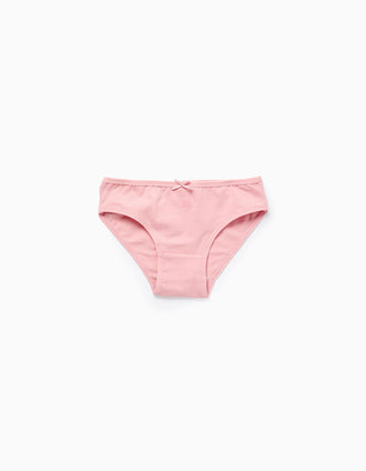 Pack de 5 bragas con motivo de estrellas para niña, rosa/blanco/amarillo