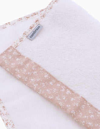 Pack de 2 Petites Serviettes Cambrass 25x35x1 cm, Rose
