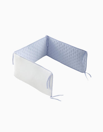 Protector de Cama Cambrass 180x30x3cm, Azul Bebé