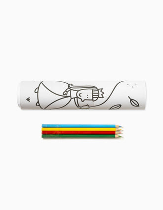 Coloring Roll Princesses Edicare 3Y+