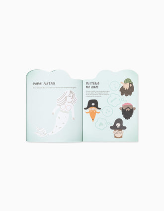Pirates Sticker Activity Book Edicare 6Y+