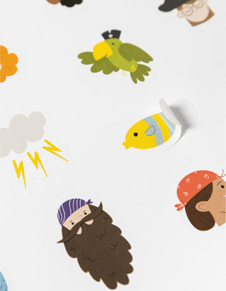 Pirates Sticker Activity Book Edicare 6Y+