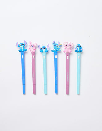 Stylo Lampe de Poche avec Stitch pour Enfant, Bleu/Violet Assorti