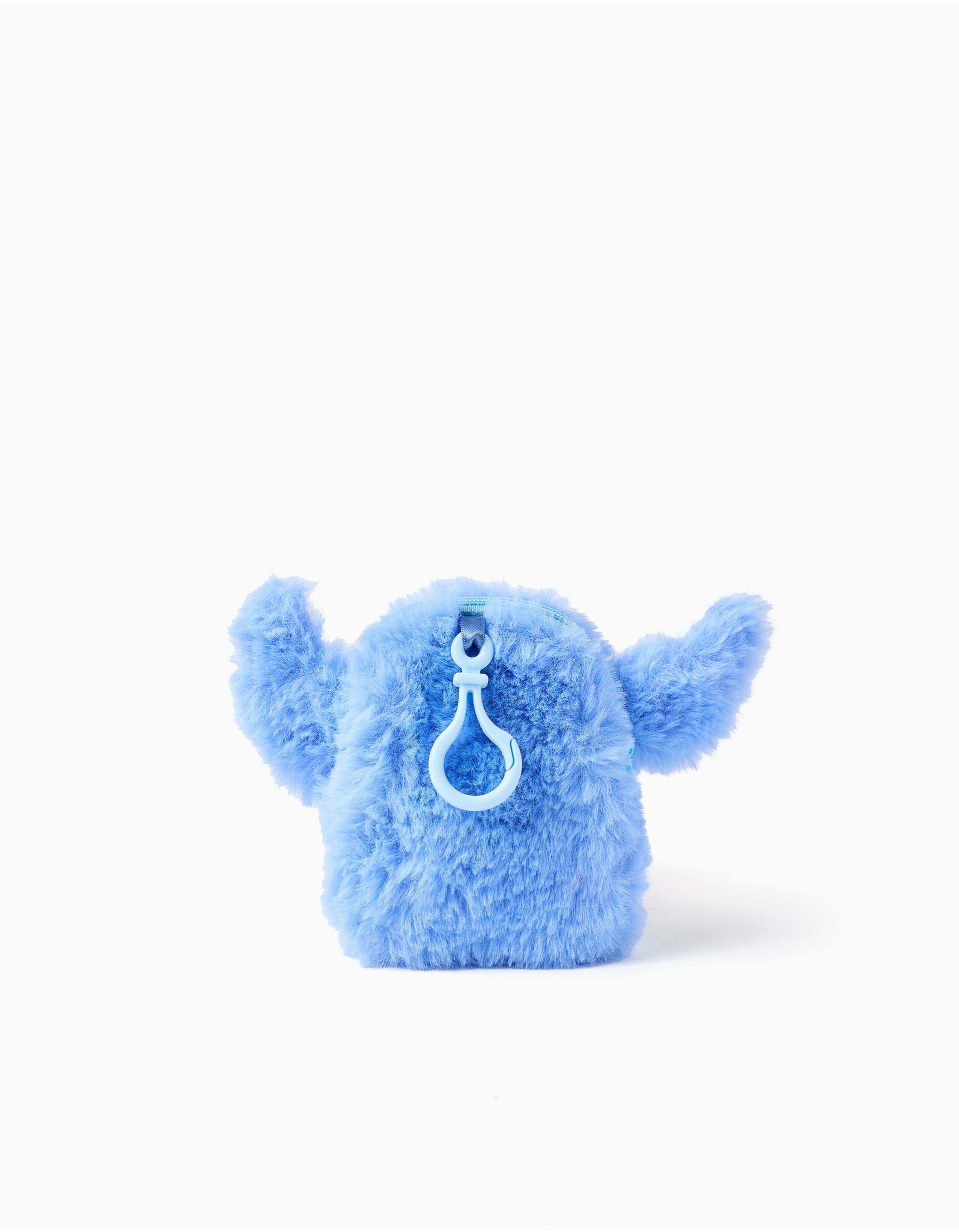 Porta-moedas de Peluche com Porta-chaves 'Stitch' para Menina, Azul