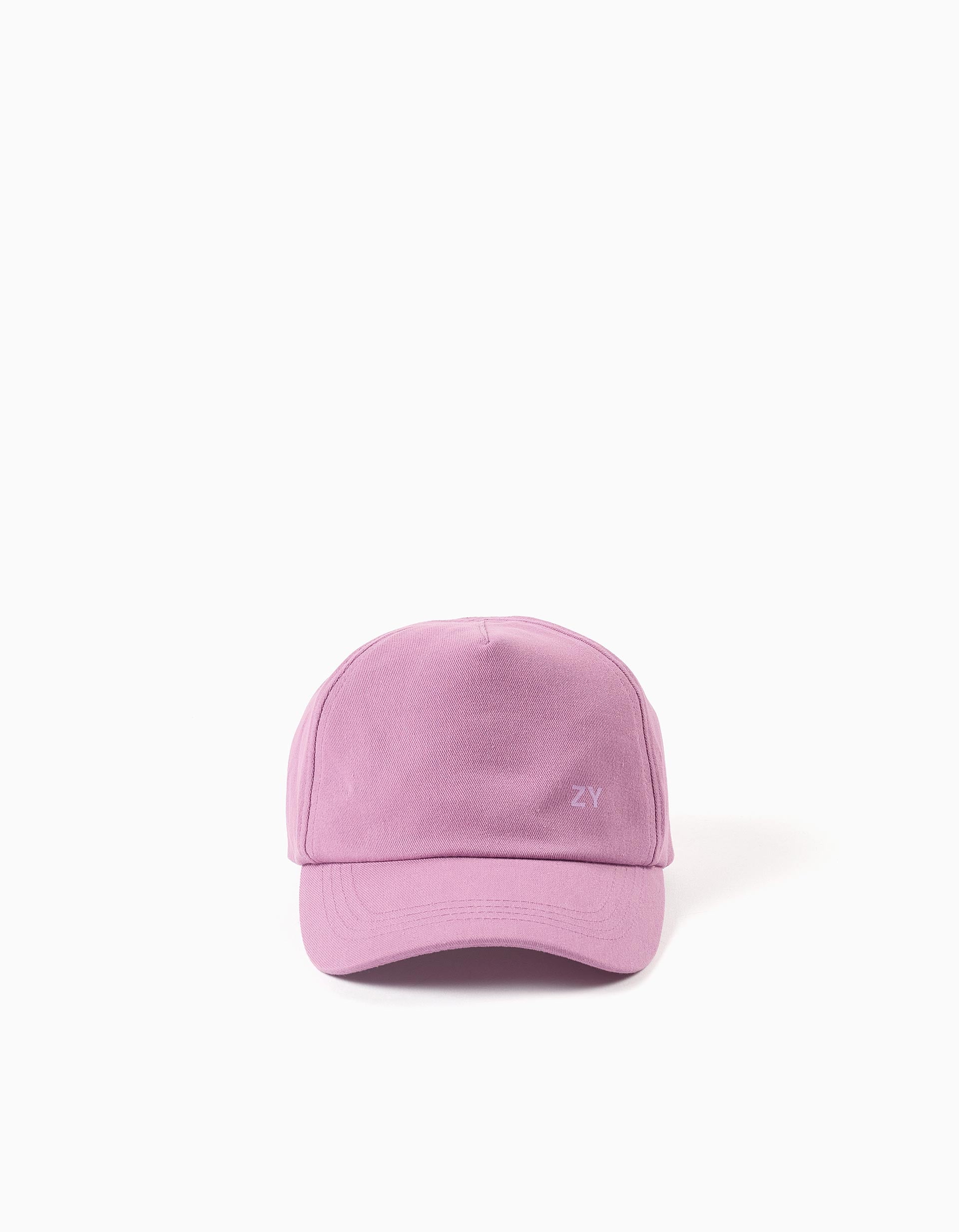 Casquette en sergé de coton pour bébé et pour fille, lilas